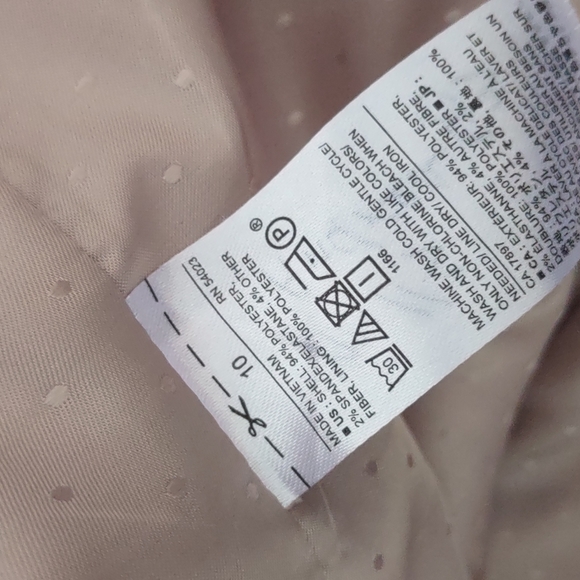 Banana Republic Ladies Bright Red Lux (1) Button Blazer/Jacket - Picture 16 of 17